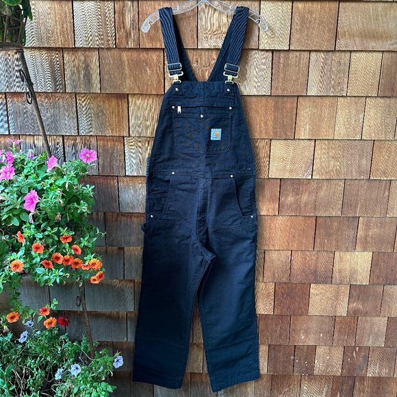 Carhartt Other - Like New Carhartt Black Style #102776 Relaxed Fit Duck Overall in Unisex 32X30
